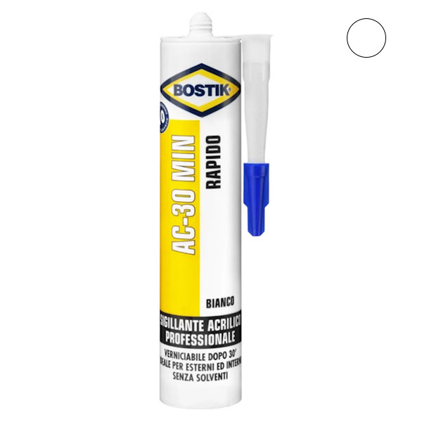 UHU Bostik AC-30 Minuti Sigillante Plasto-ELASTICO Acrilico Bianco ML300 - UHU BOSTIK